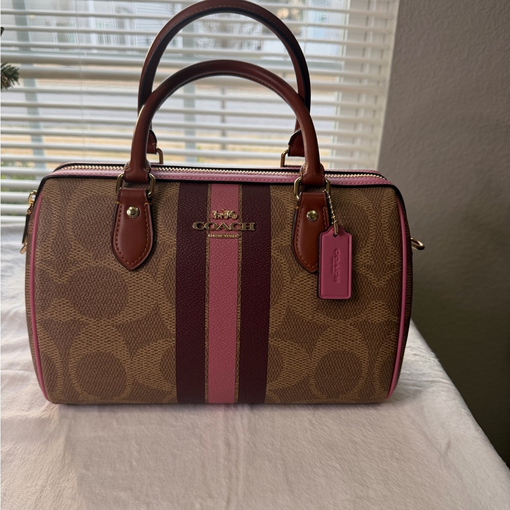 Coach Tan Multi Rowan